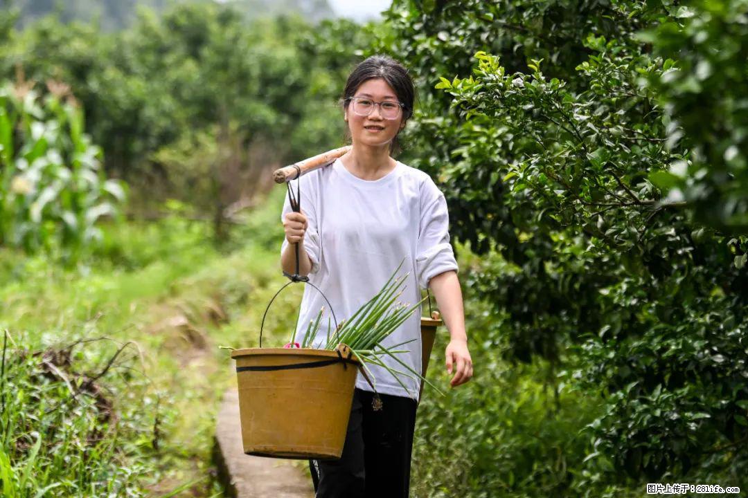 全网追的“扁担女孩”，找了一份暑假工，时薪12元 - 驻马店生活资讯 - 驻马店28生活网 zmd.28life.com